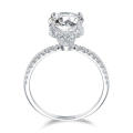 Engagement Ring Diamond 2.42CT T.W. 14K White Gold